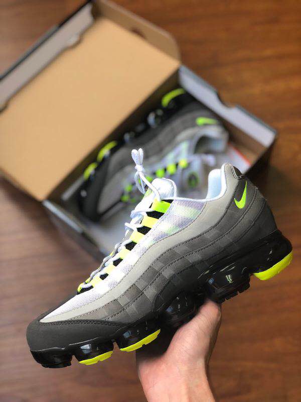 Nike Air VaporMax 95 Grey Black Green Shoes